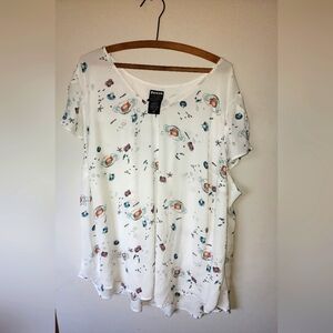 Her Universe Studio Ghibli Tulip Sleeve Ponyo Blouse Torrid
